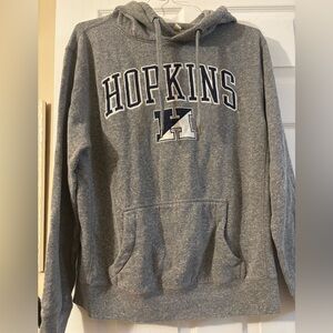 League Triblend Gray Johns Hopkins University Hoodie